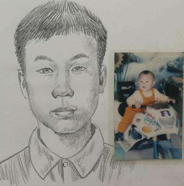 1岁男婴家中被抢:12年后专家画出少年模拟像