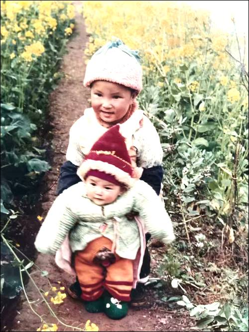 ����Ѱ��ĸ����Ӥ,1989���Ĵ��ɶ�ʧɢ,����ʱװ��һ��ֽ��������